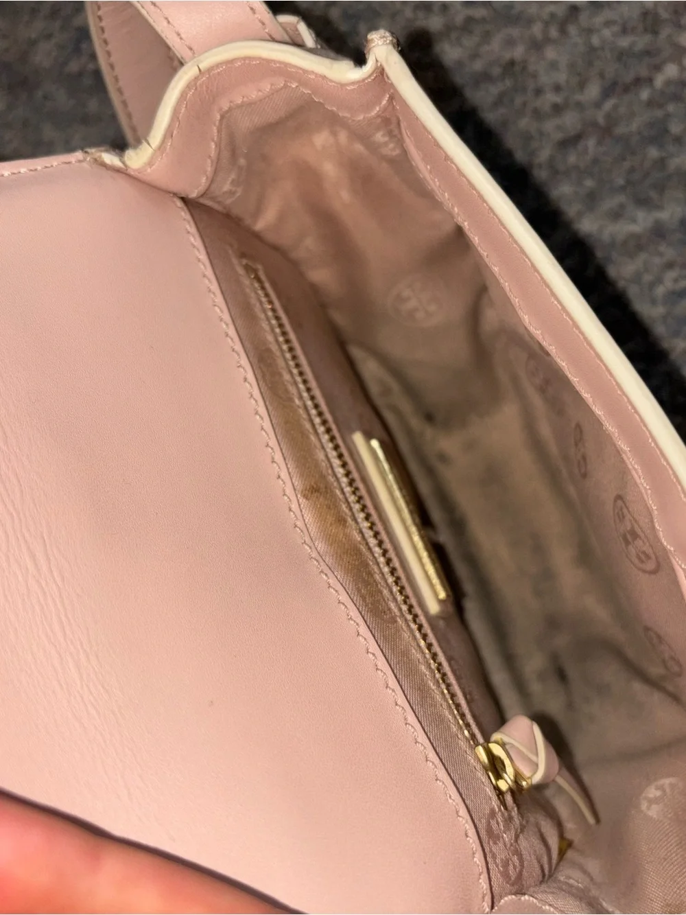 Tory Burch pink crossbody